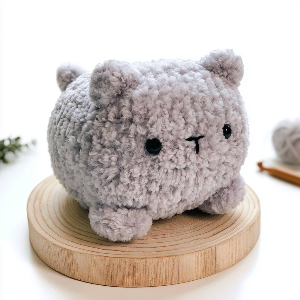 Crochet a No-Sew Cat: The Purrfect Quick Project - step by step
