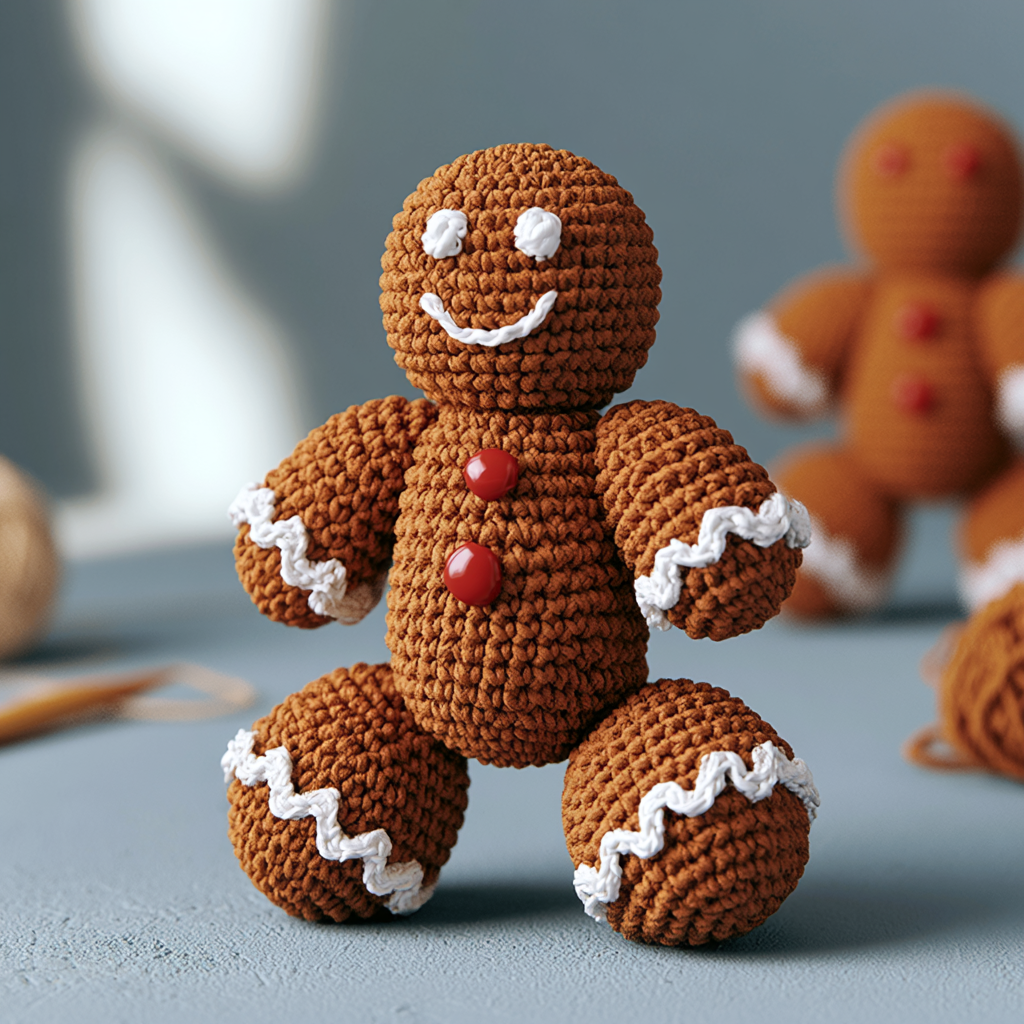 Free Crochet Patterns: Gingerbread Men and Unicorn Appliques
