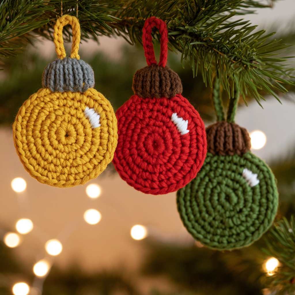 Crochet Christmas Baubles: An Easy DIY Guide