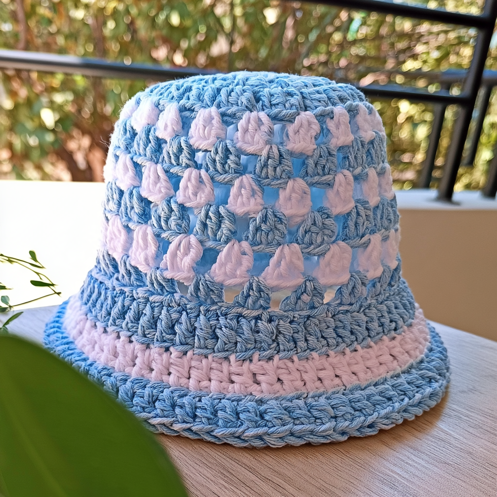Crochet Summer Hat: Style Meets Sun Protection - finished dish