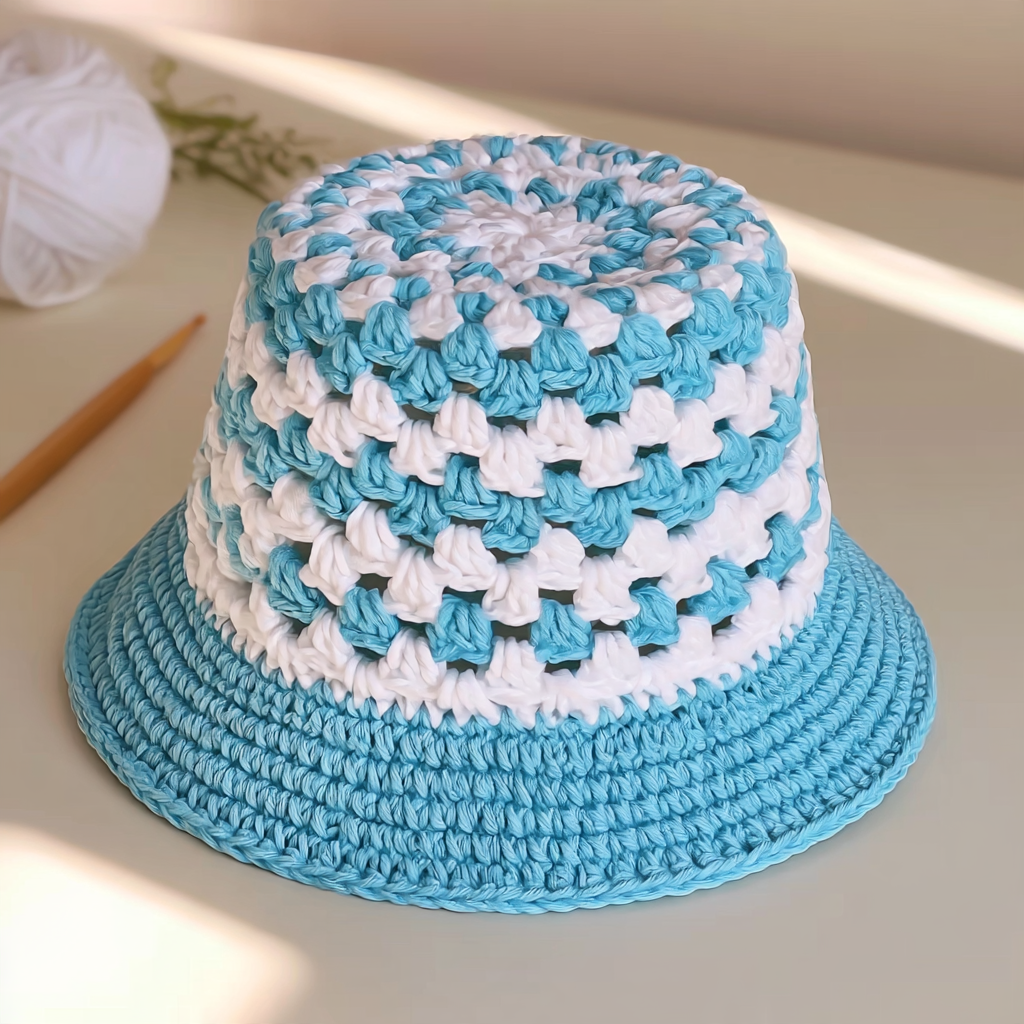 Crochet Summer Hat: Style Meets Sun Protection - step by step