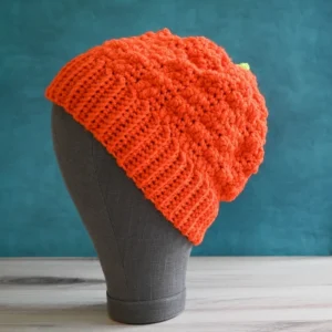 Crochet a Free Pumpkin Beanie for the Whole Family This Fall